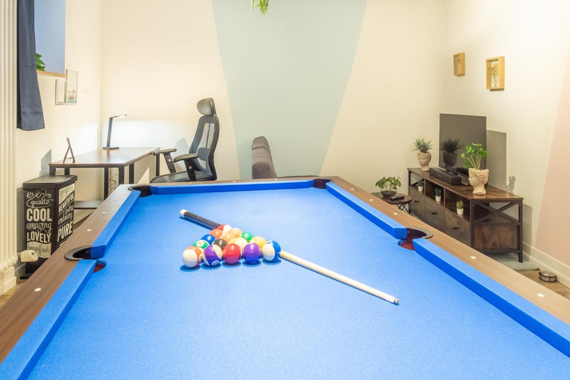 ライプツィヒPool Table Heaven, Workstation, 4K Tv, Netflixアパートメント エクステリア 写真